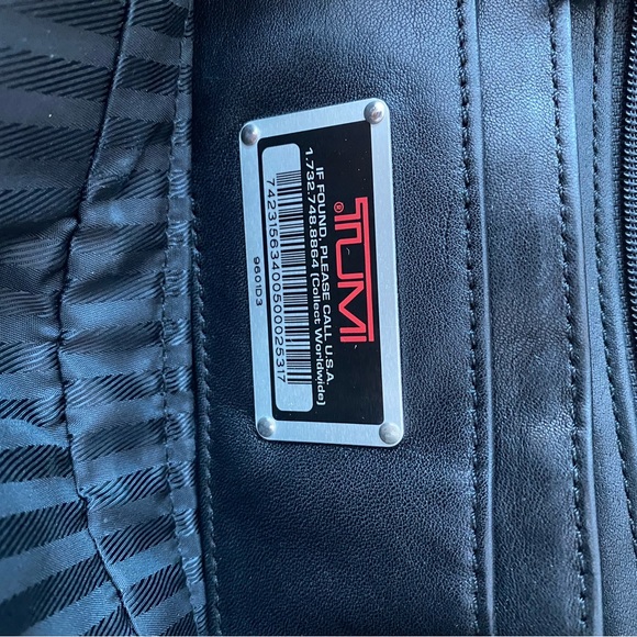 Vintage TUMI leather briefcase - Picture 5 of 8